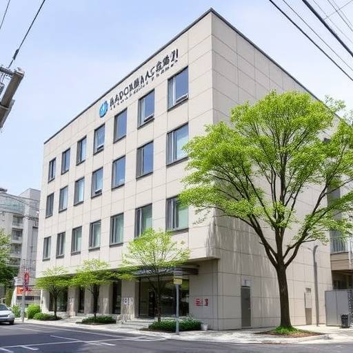 角川アニメ・声優アカデミー東京中目黒校の校舎外観